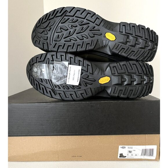 New UGG Men Felton Waterproof Lace Up Men's Winter Boots Size 10 Dark Green - Picture 5 of 6